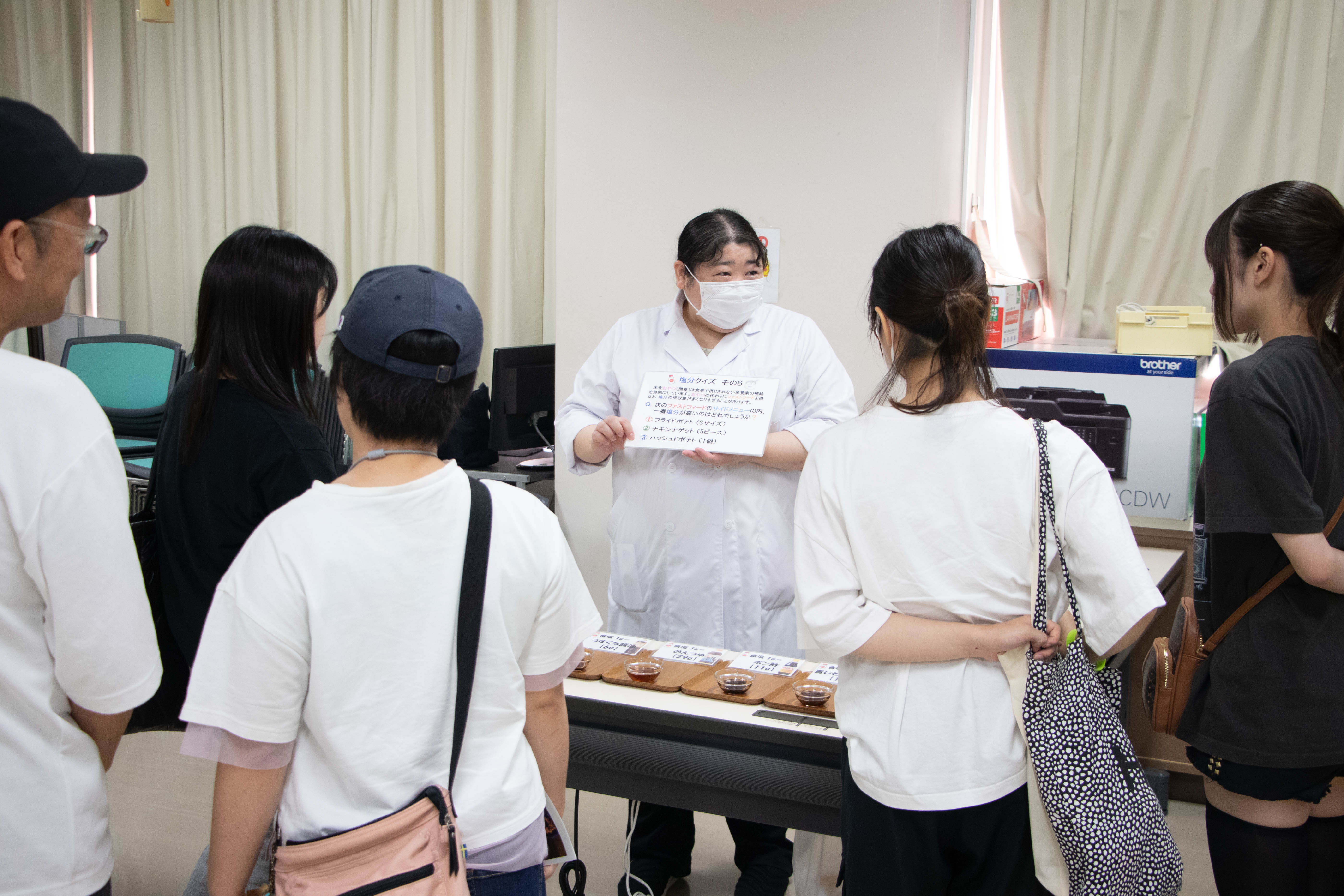 食イノベーション学科 学科体験ブース