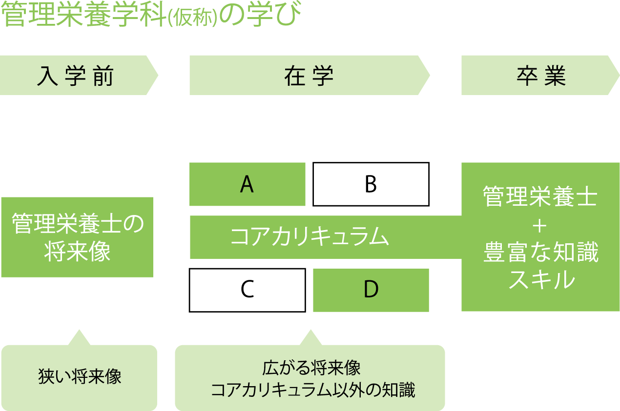 管理栄養学科(仮称)の学び