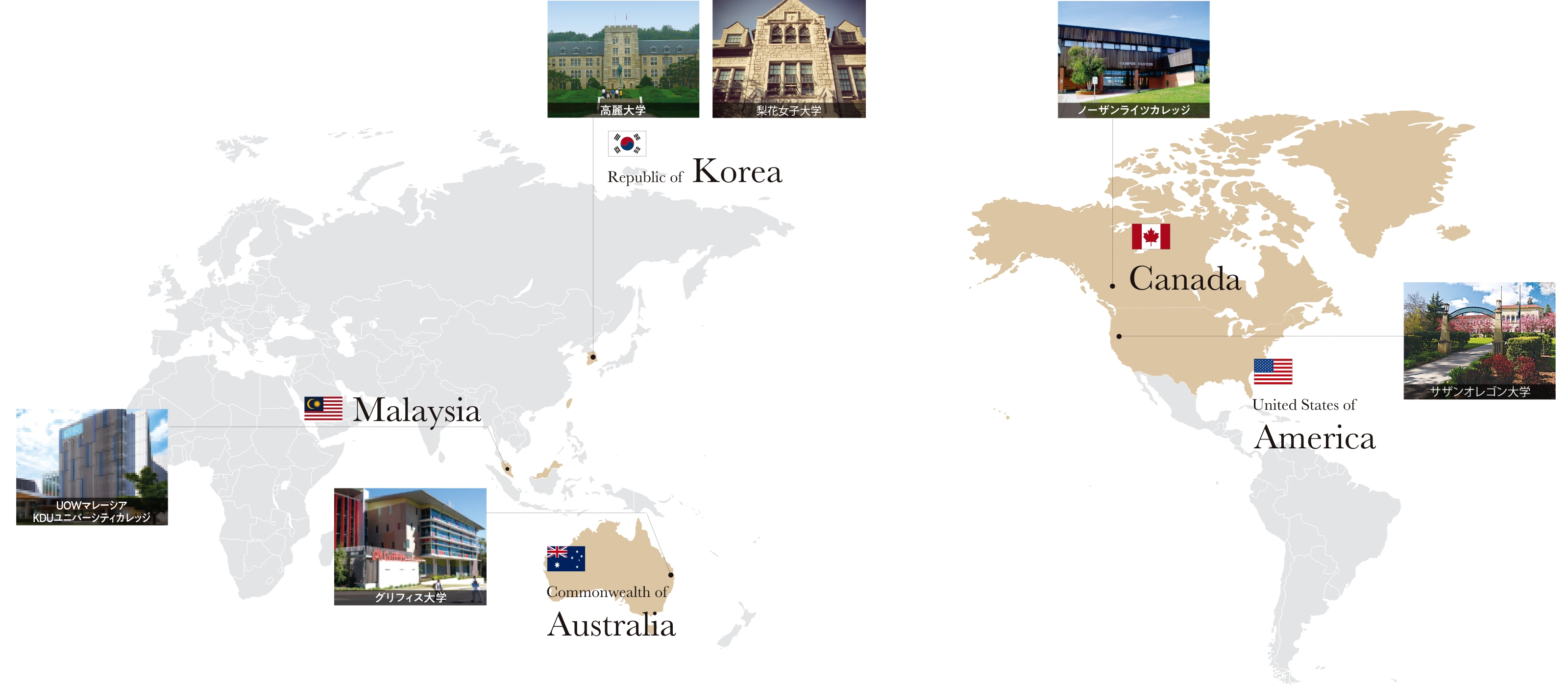 留学先提携大学