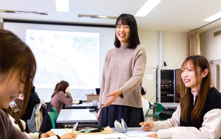 専門家を目指す学生への手厚いサポート