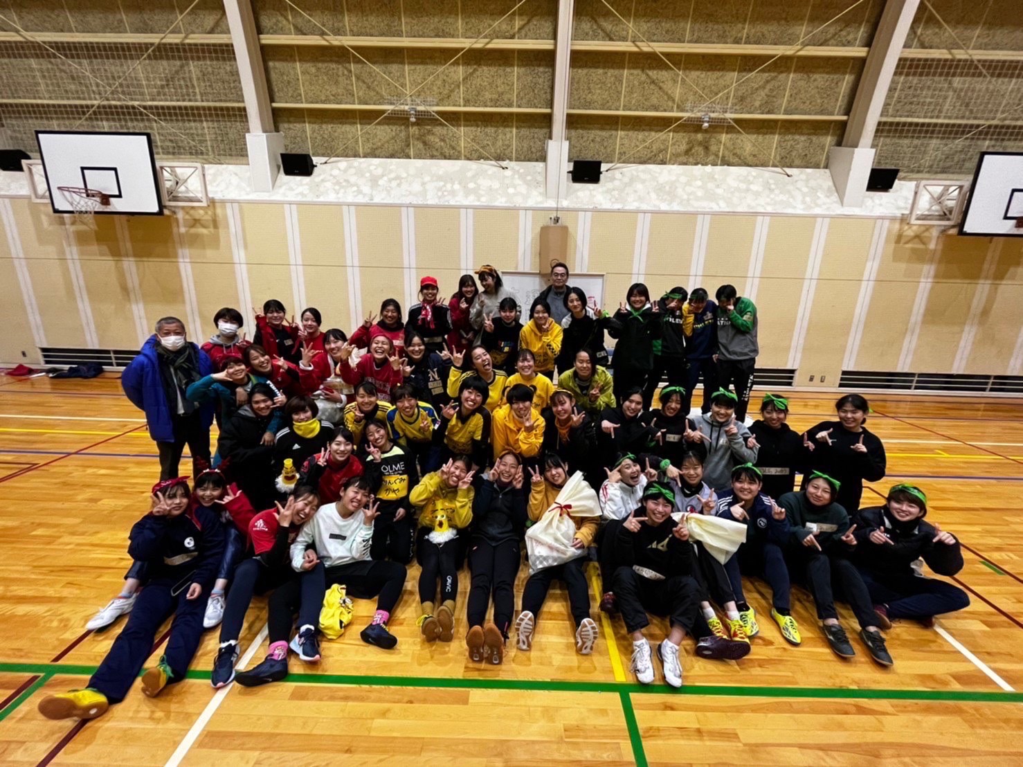 サッカー部&バレー部 冬の大運動会
