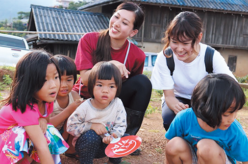 子供たちとの交流