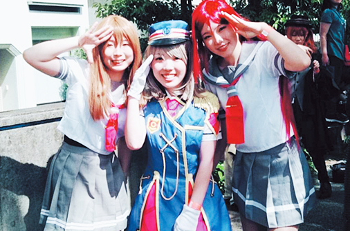 実際のコスプレ写真